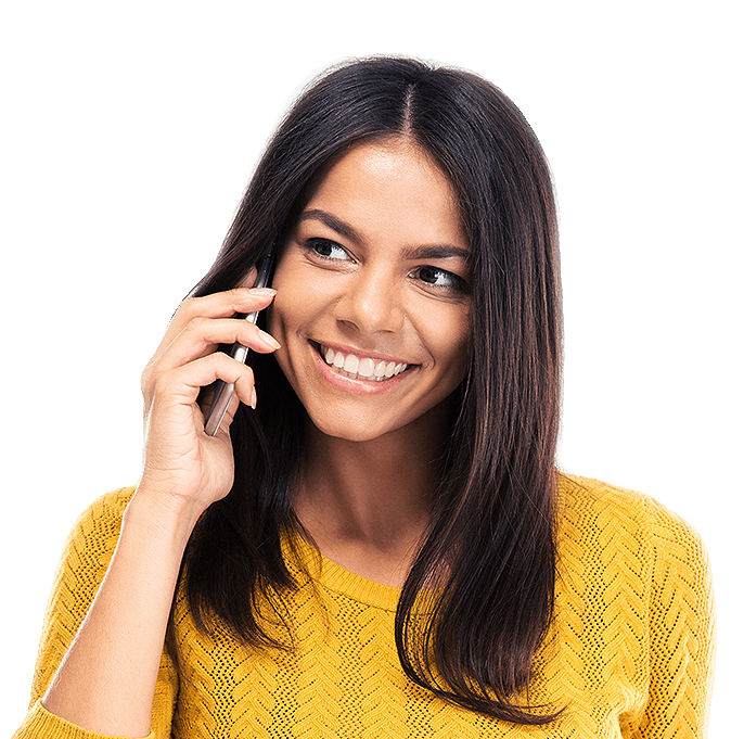 Woman Smiling While on the Phone | Dental Insurance and Payment Options in Mishawaka, IN